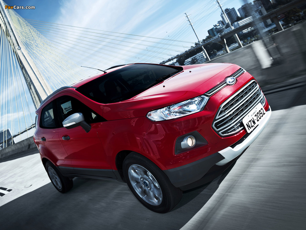 Ford EcoSport Freestyle 2012 wallpapers (1024 x 768)