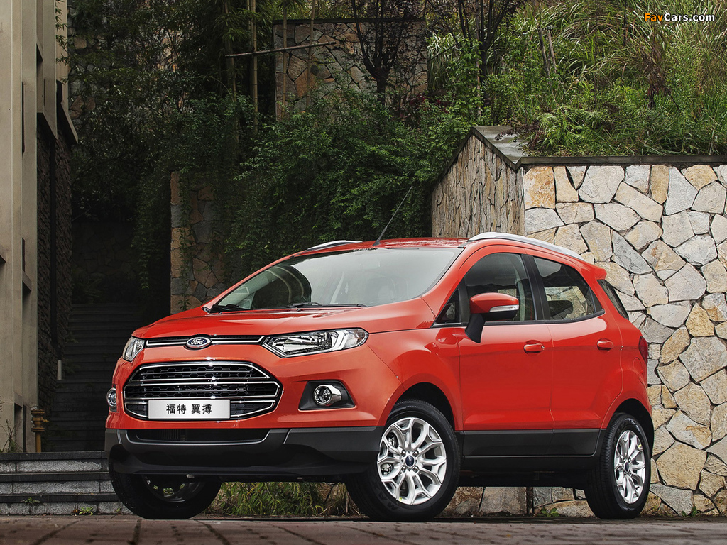 Ford EcoSport CN-spec 2013 images (1024 x 768)