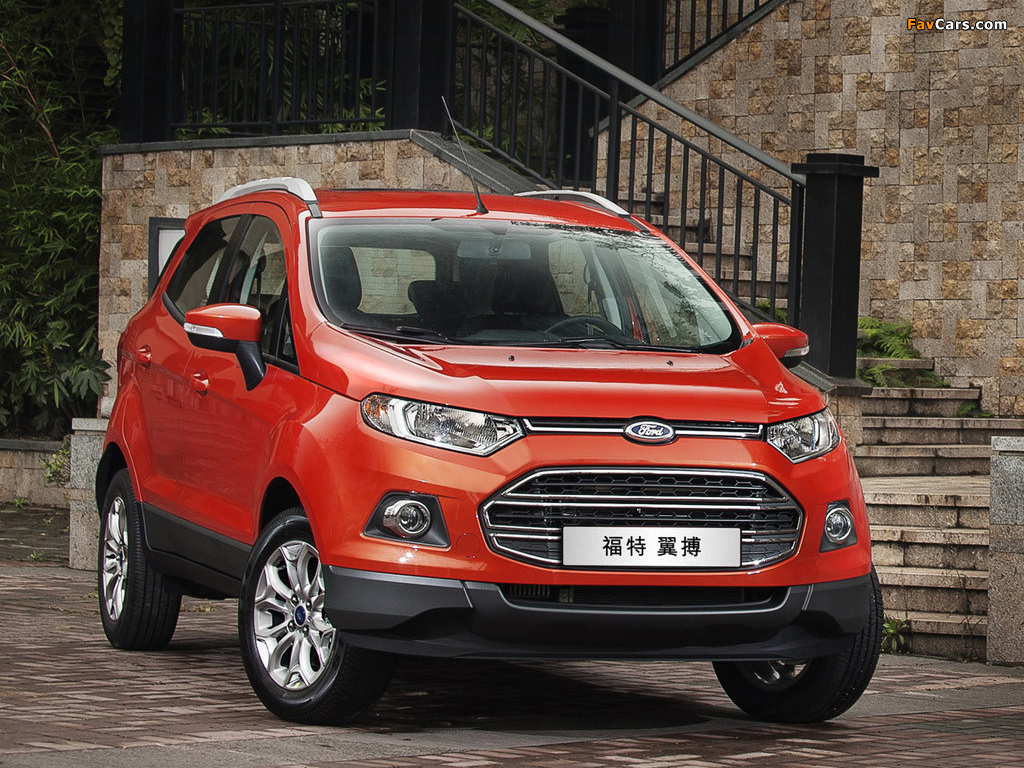 Ford EcoSport CN-spec 2013 wallpapers (1024 x 768)