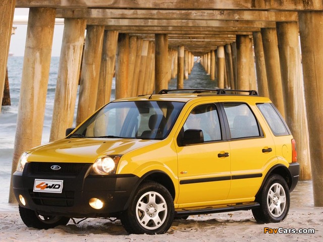 Pictures of Ford EcoSport 4WD 2004–07 (640 x 480)