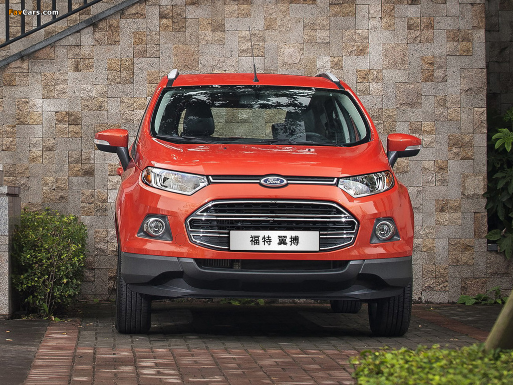 Pictures of Ford EcoSport CN-spec 2013 (1024 x 768)