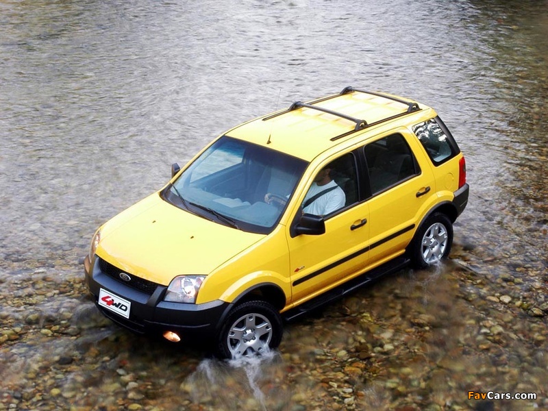 Ford EcoSport 4WD 2004–07 wallpapers (800 x 600)
