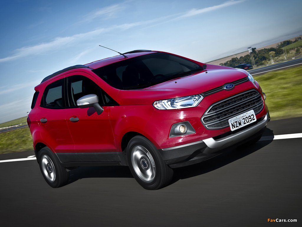 Ford EcoSport Freestyle 2012 wallpapers (1024 x 768)