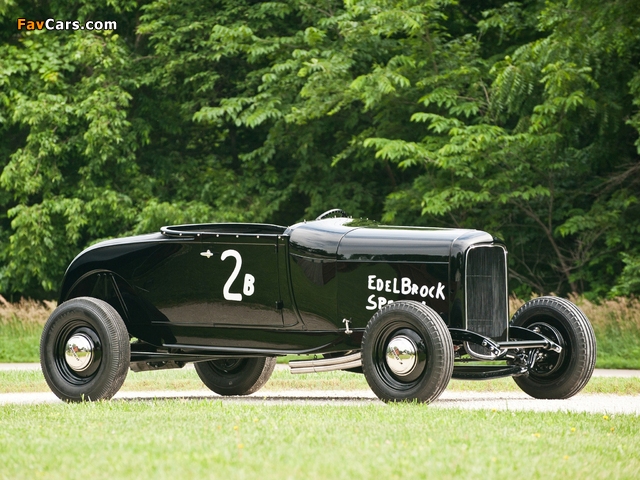 Ford Edelbrock Special Highboy Roadster 1932 pictures (640 x 480)