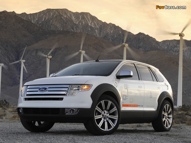 Photos of Ford Edge HySeries Drive 2007–10 (640 x 480)