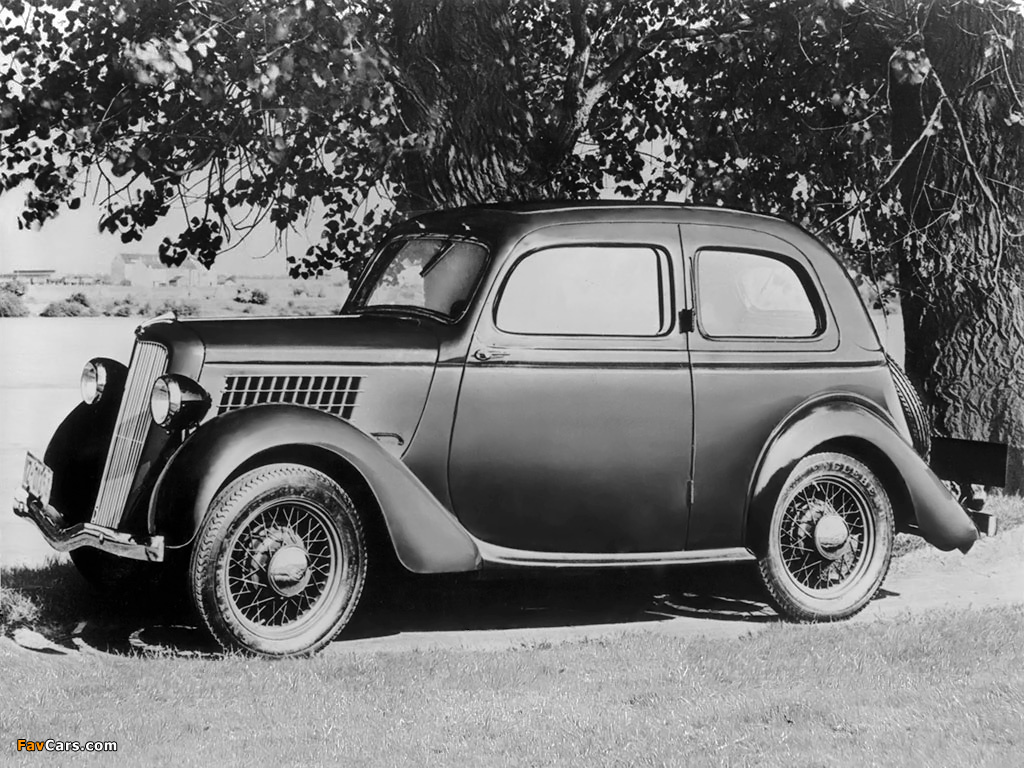 Ford Eifel 2-door Limousine 1935–36 wallpapers (1024 x 768)