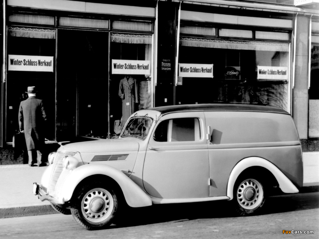 Photos of Ford Eifel Express Lieferwagen 1937–39 (1024 x 768)