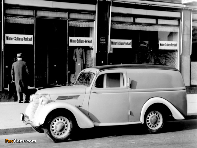 Photos of Ford Eifel Express Lieferwagen 1937–39 (640 x 480)
