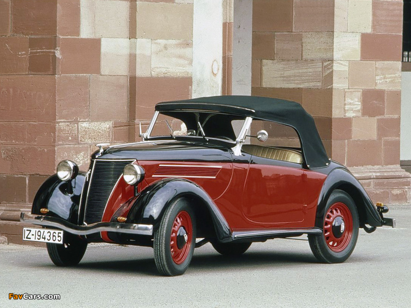 Pictures of Ford Eifel 2-seater Cabriolet 1936–39 (800 x 600)