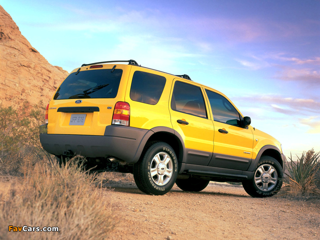 Ford Escape 2000–04 photos (640 x 480)