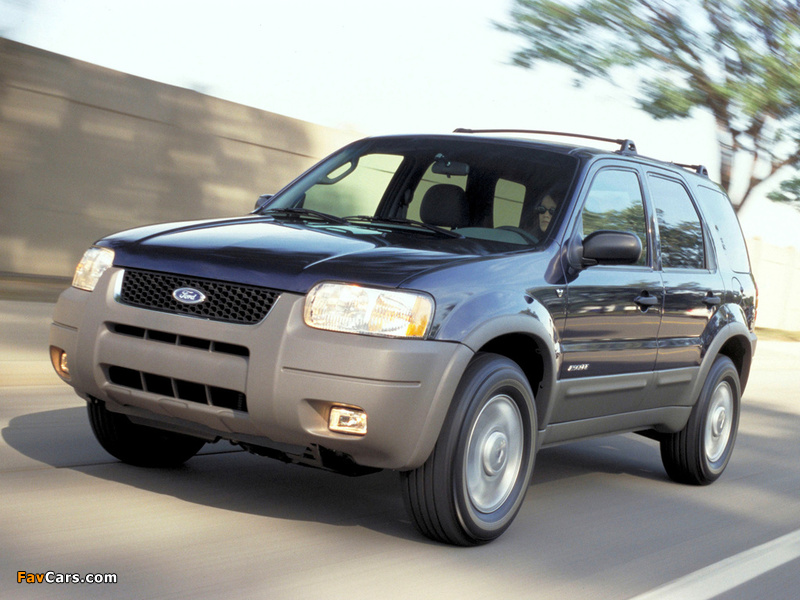 Ford Escape 2000–04 pictures (800 x 600)