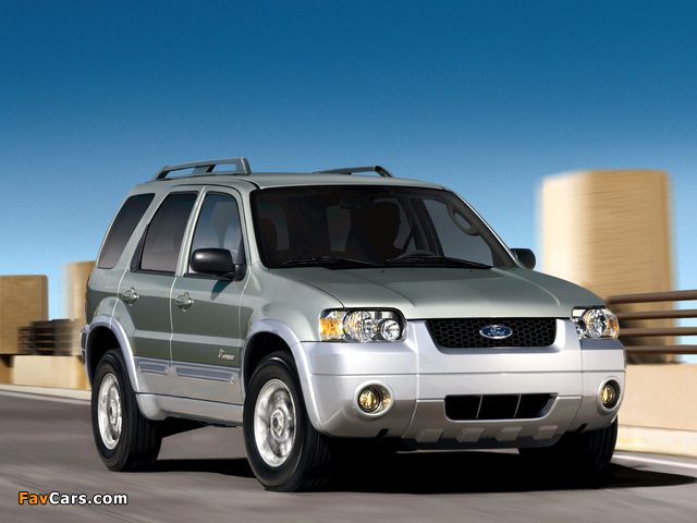 Ford Escape Hybrid 2004–07 photos (640 x 480)