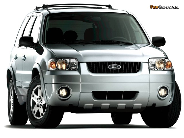 Ford Escape Limited 2004–07 pictures (640 x 480)