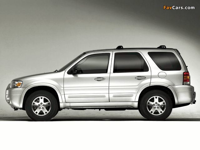 Ford Escape Limited 2004–07 wallpapers (640 x 480)