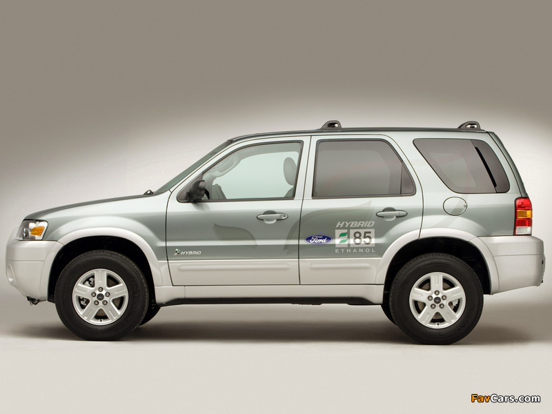 Ford Escape Hybrid E85 Concept 2006 photos (800 x 600)