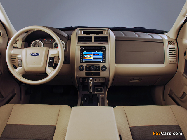 Ford Escape 2007–12 pictures (640 x 480)