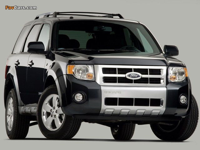 Ford Escape 2007–12 wallpapers (640 x 480)