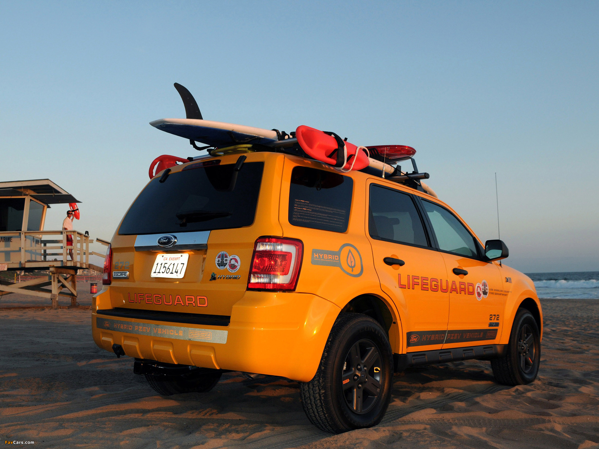 Ford Escape Hybrid Lifeguard 2008–12 images (2048 x 1536)