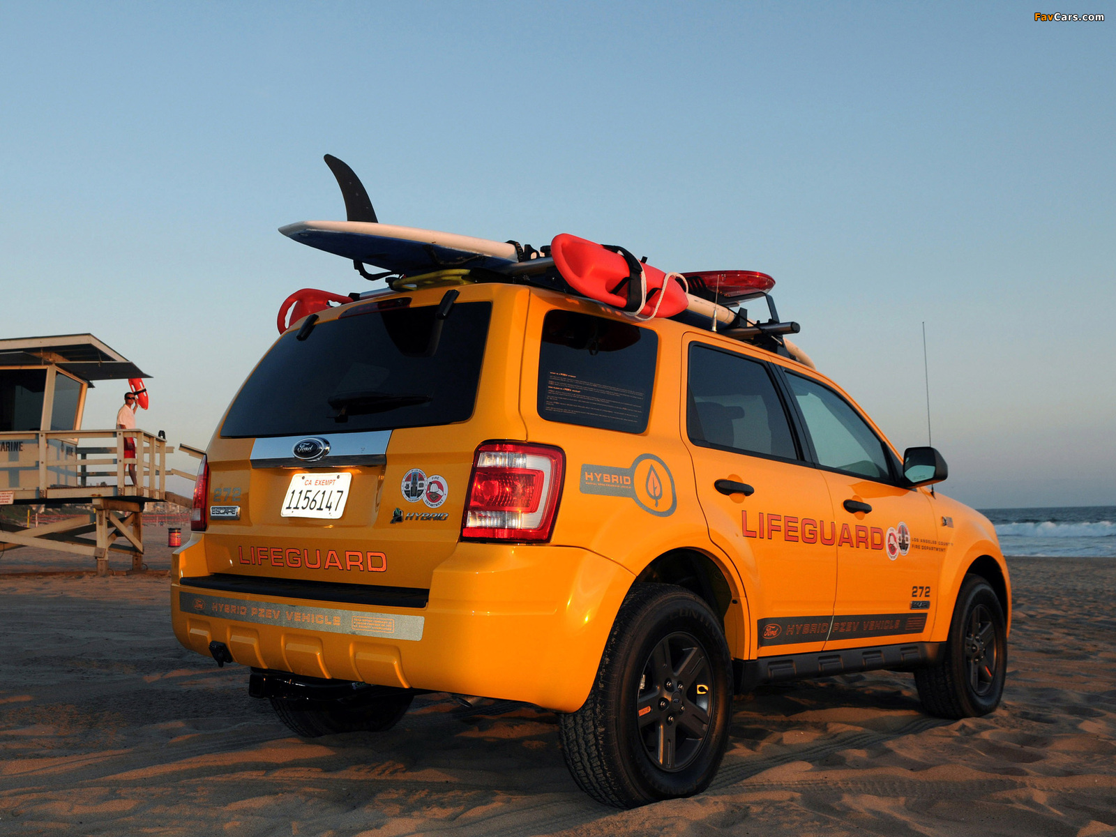 Ford Escape Hybrid Lifeguard 2008–12 images (1600 x 1200)