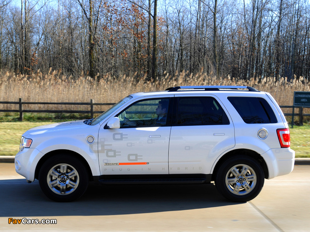 Ford Escape Plug-In Hybrid 2008–12 images (640 x 480)