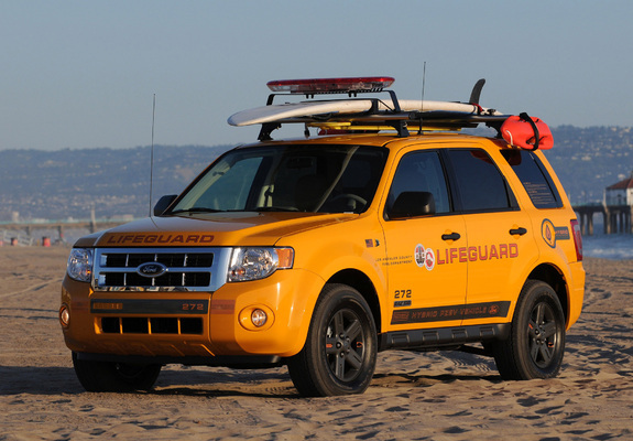Ford Escape Hybrid Lifeguard 2008–12 images