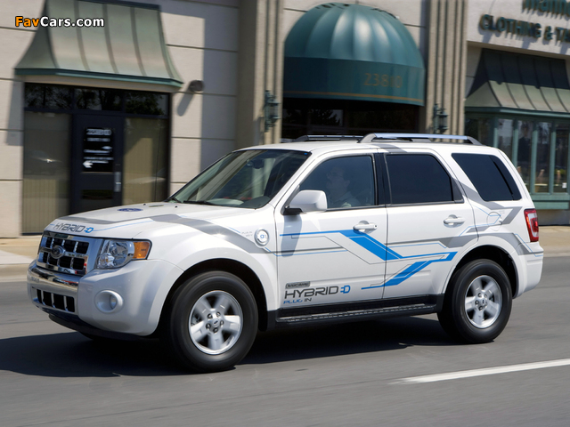 Ford Escape Plug-In Hybrid 2008–12 pictures (640 x 480)