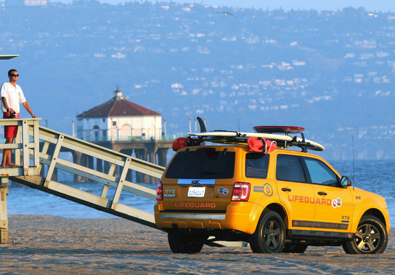 Ford Escape Hybrid Lifeguard 2008–12 wallpapers