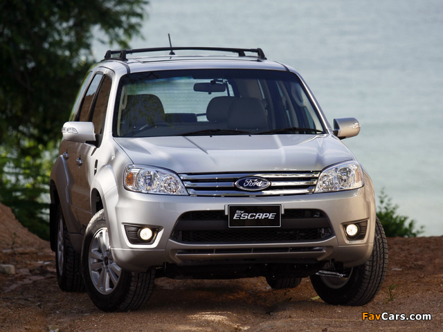 Ford Escape TH-spec (ZD) 2008–10 wallpapers (640 x 480)