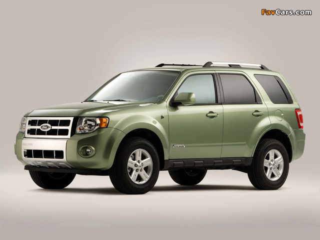 Images of Ford Escape Hybrid 2007–12 (640 x 480)