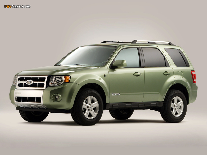 Images of Ford Escape Hybrid 2007–12 (800 x 600)