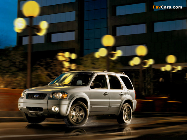Pictures of Ford Escape 2004–07 (640 x 480)