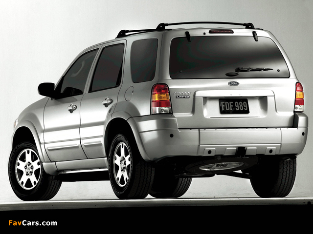 Pictures of Ford Escape Limited 2004–07 (640 x 480)