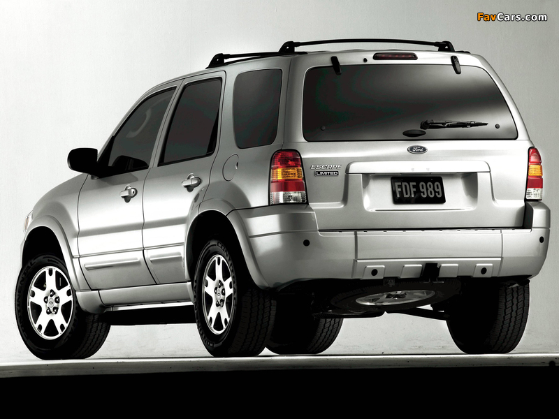 Pictures of Ford Escape Limited 2004–07 (800 x 600)