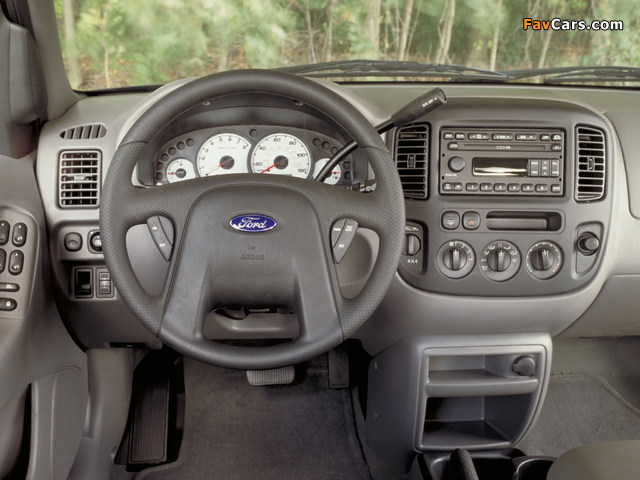 Ford Escape 2000–04 wallpapers (640 x 480)