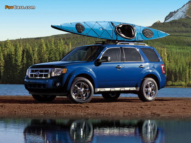 Ford Escape 2007–12 wallpapers (640 x 480)