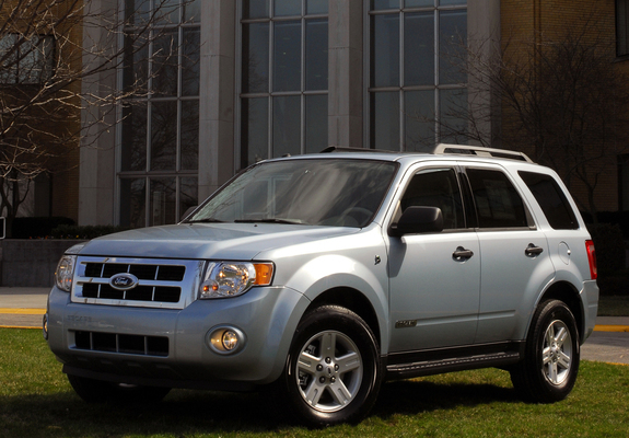 Ford Escape Hybrid 2007–12 wallpapers