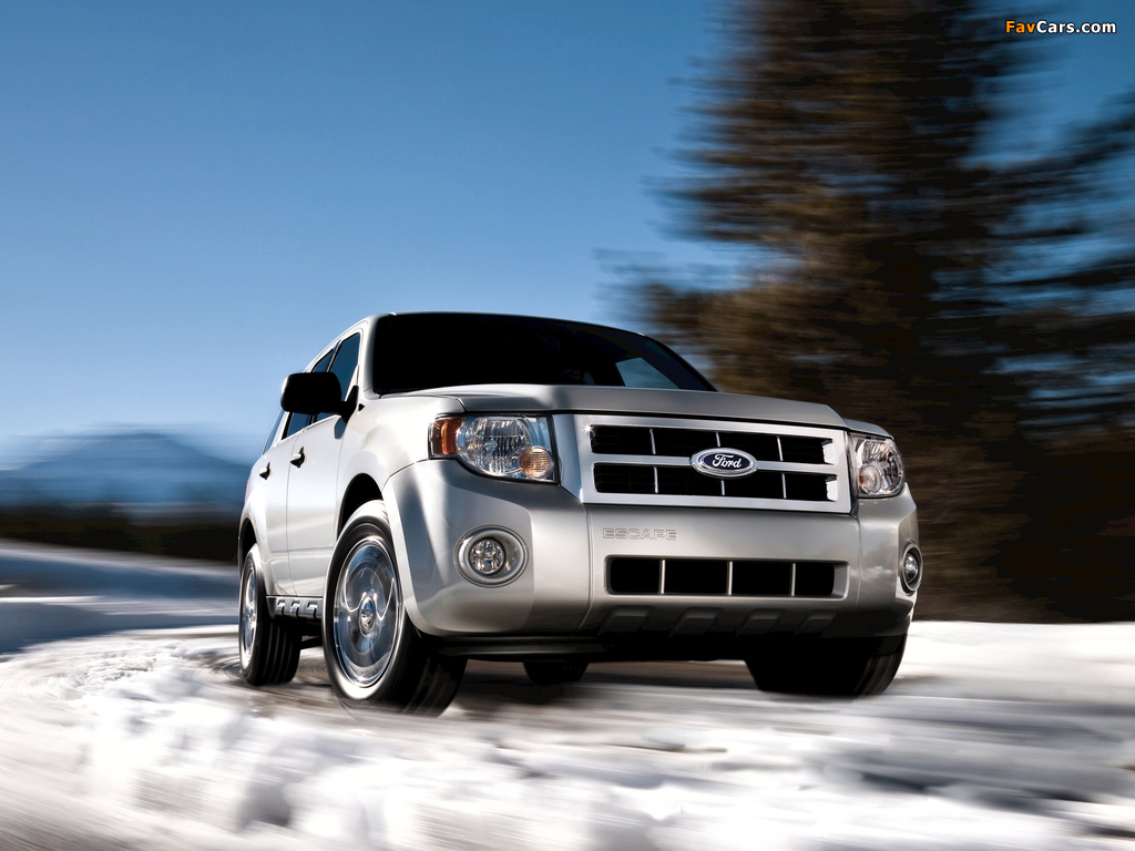 Ford Escape 2007–12 wallpapers (1024 x 768)