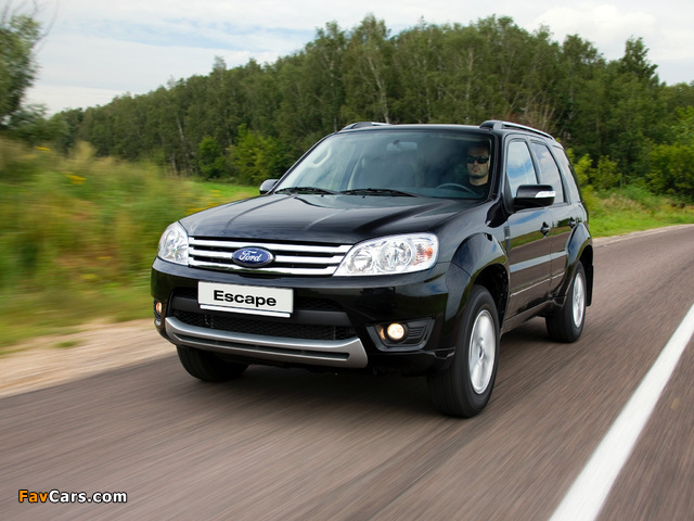 Ford Escape TW-spec (ZD) 2008–10 wallpapers (640 x 480)