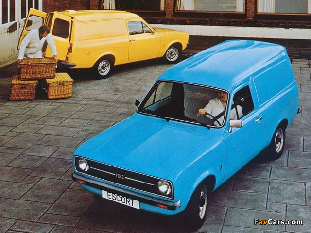 Ford Escort Van 1975 pictures (640 x 480)