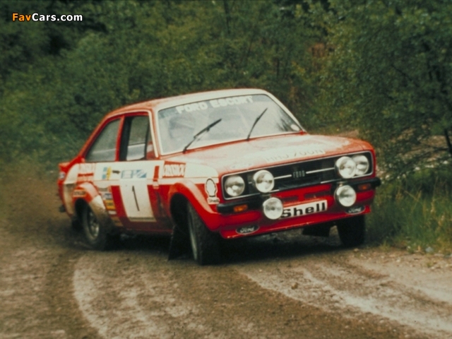 Ford Escort RS1800 Rally Wales (II) 1975 pictures (640 x 480)