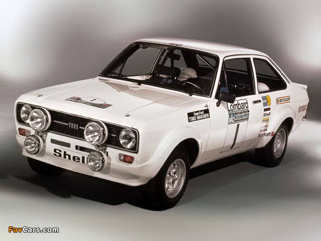 Ford Escort RS1800 Rally Car 1975–82 pictures (640 x 480)