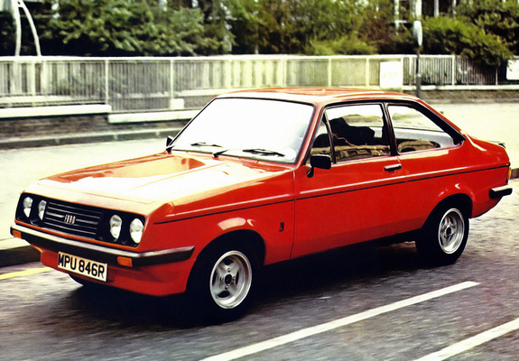 Ford Escort RS2000 UK-spec 1977–80 pictures