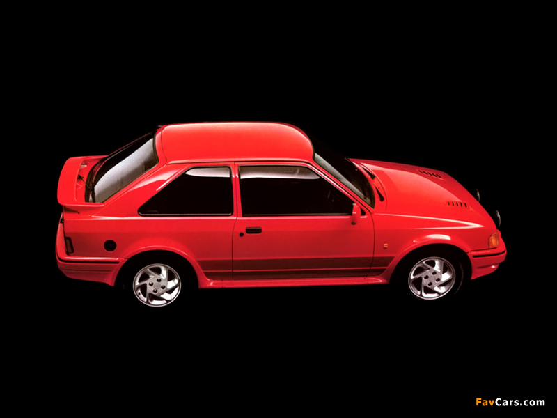 Ford Escort RS Turbo 1986–90 wallpapers (800 x 600)