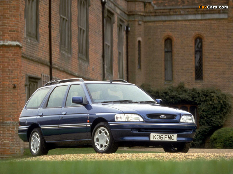 Ford Escort Ghia Estate UK-spec (Vb) 1993–95 pictures (800 x 600)