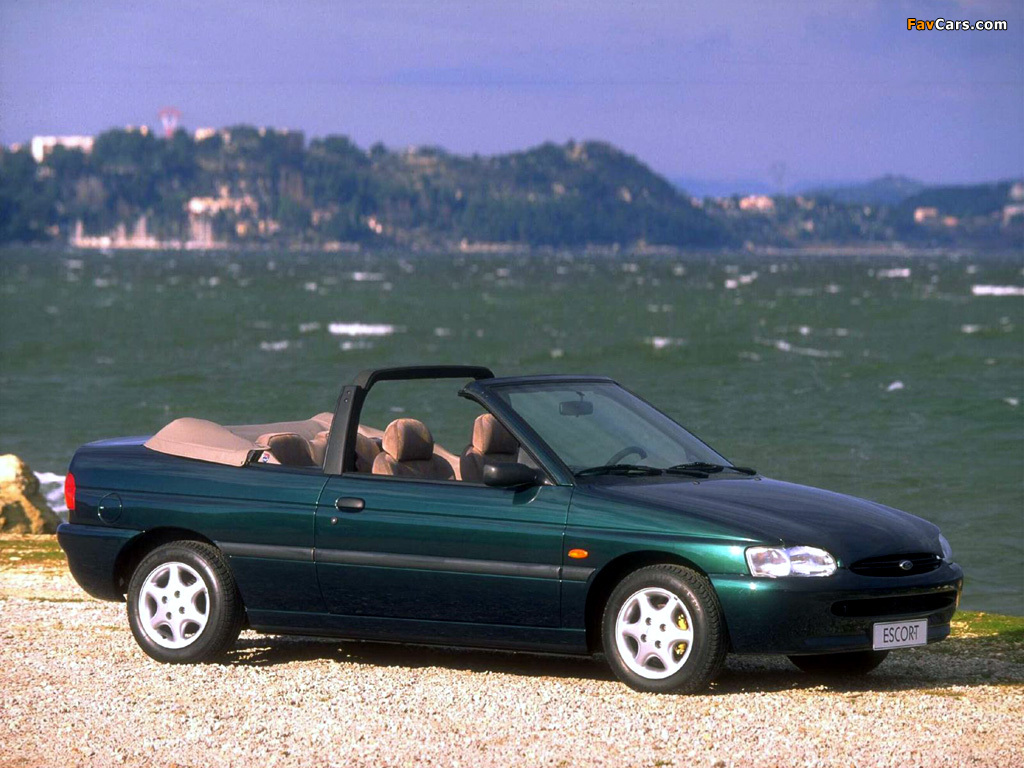 Ford Escort Cabriolet 1995–97 pictures (1024 x 768)