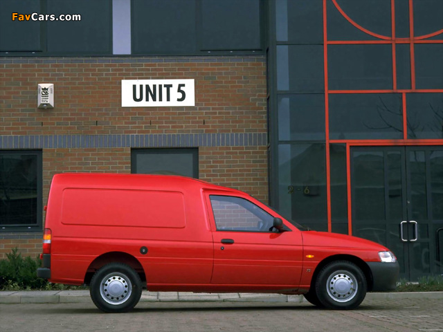 Ford Escort 75 Van UK-spec 1995–2002 wallpapers (640 x 480)