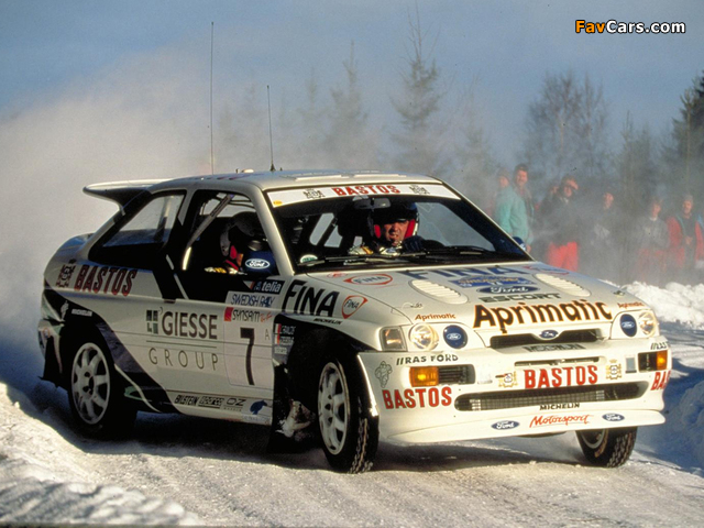 Ford Escort RS Cosworth Rally Car (Vb) wallpapers (640 x 480)