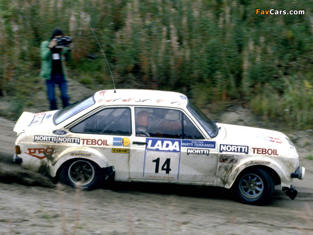 Images of Ford Escort RS1800 Rally Car 1975–82 (640 x 480)