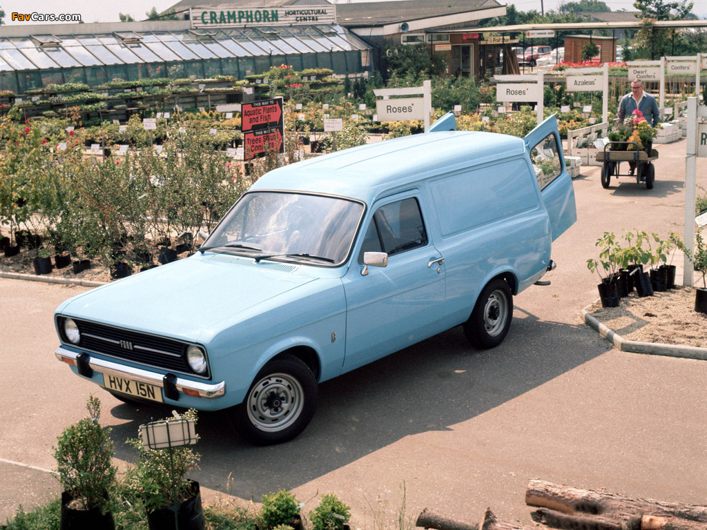 Images of Ford Escort Van 1975 (1024 x 768)