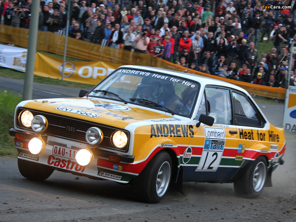 Images of Ford Escort RS1800 Rally Car 1975–82 (1024 x 768)